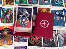 Load image into Gallery viewer, Tabula Mundi Tarot Colores Arcus II (Large), Expansion Pack and Liber M Book
